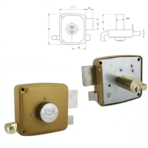 Ifam CS125 Rim Lock – 100mm Left Hand