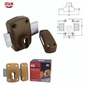 Ifam X5 Euro Surface Mounted Dead Bolt