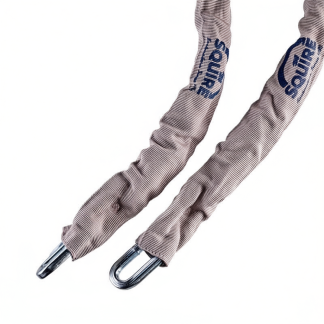 Squire X Hardened Steel Chain (8mm) with Grey Sleeve
