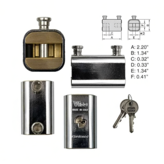 Viro 4228 Chain Connector – 9/32″ Security Chain Padlock