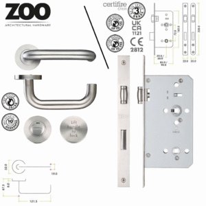 ZOO Din Lift to Lock Bathroom Set