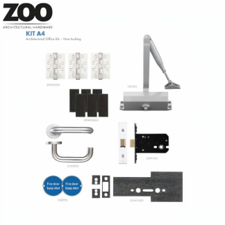 Zoo Fire Door Pack Architectural A4 Office kit – Non Locking