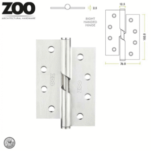 Zoo Hinge ZHRB Rising Butt