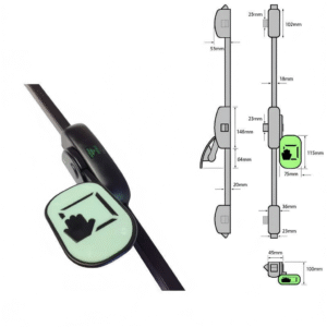 Push Pad PH356 Three Point Bolt