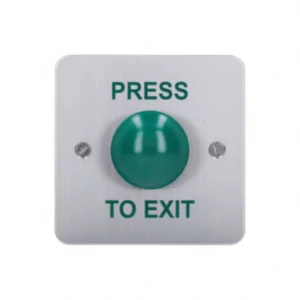 RTE-SSD Stainless steel green dome exit button, surface mount