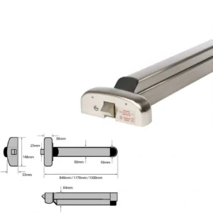 Motorised Touch Bar PHTM0 Single Point Latch