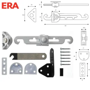 ERA 720 Window Restrictor for Timber