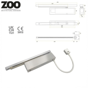 Zoo E-Mag Door Closer Track Arm