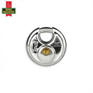 Burg Wachter 22 60 Discus Padlock – stainless steel