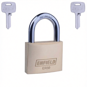 Enfield (Papaiz) 50mm brass padlock