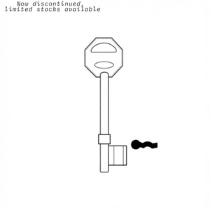 Gridlock 3 Lever Mortice Blank – Type 1