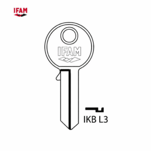 IFAM 50mm Laminated Key Blank