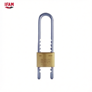 Ifam Adjustable Shackle Brass Padlock