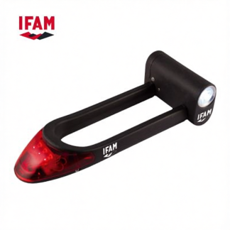 Ifam Barcelona 160 Bicycle ‘U’ Lock with Light