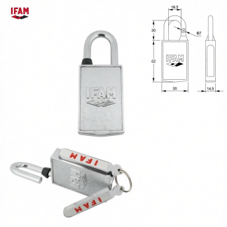 Ifam Magnetic Padlock