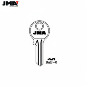 JMA BAB-6 Cylinder Key Blank for BAB®