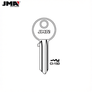 JMA CI-15D Cylinder Key Blank for Cisa®