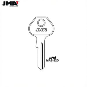 JMA MAS-22D Cylinder Key Blank – 7000B for Master®