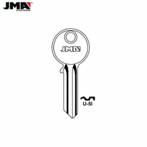 JMA U-5I Universal Cylinder Key Blank