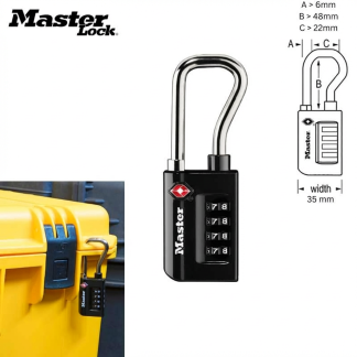 Master Lock 4696 TSA Combination Padlock