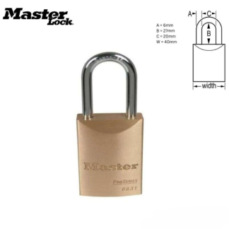 Master Lock 6831WO Interchangeable Core Padlock