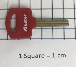 Master Lock 8187 Key Blank