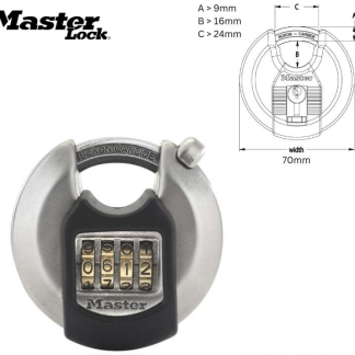 Master Lock M40EURDNUM Excel Padlock