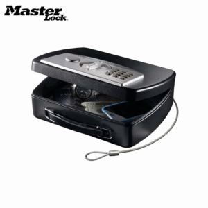 Master Lock P008EML Portable Digital Safe with cable