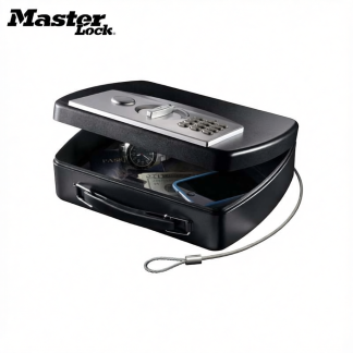 Master Lock P008EML Portable Digital Safe with cable