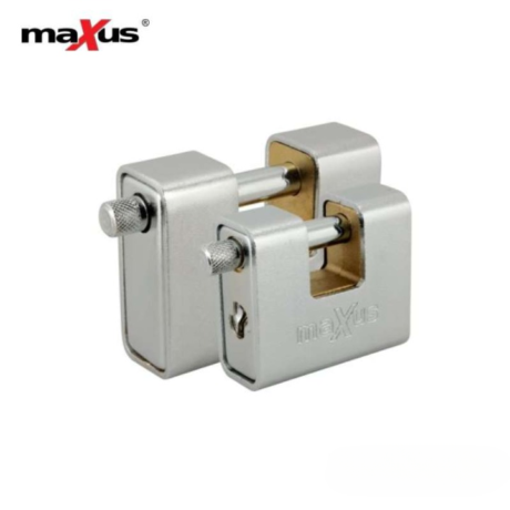 Maxus 80mm Armoured Anvil Padlock MX62