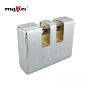 Maxus 90mm Armoured Double Slot Anvil Padlock