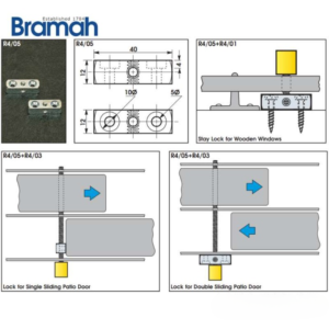 ROLA Multi Purpose Threaded Block (Pack of 2)