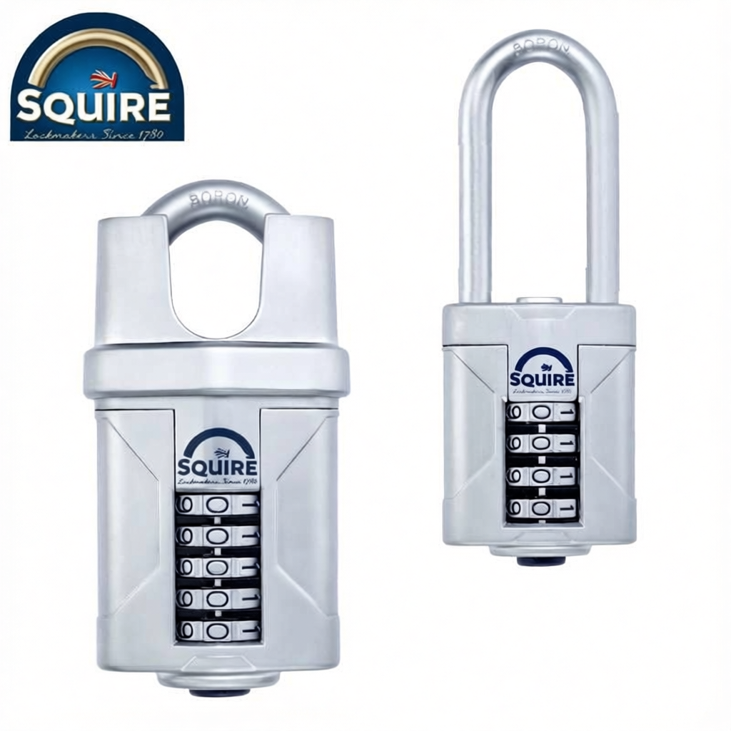 Squire Vulcan Combi Padlocks