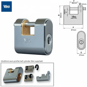 Viro 4117MC Euro Padlock
