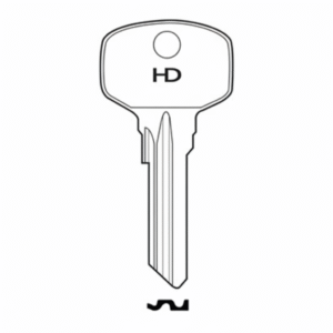 Yale YAX1NP Key Blank