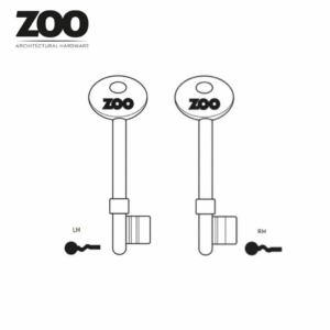 ZOO ZLSC Key Blank suitable for 3 Lever Lock