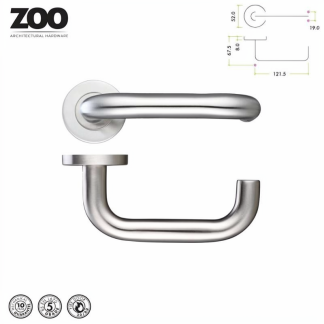 Zoo Handle ZCS2030SS Return to Door Levers